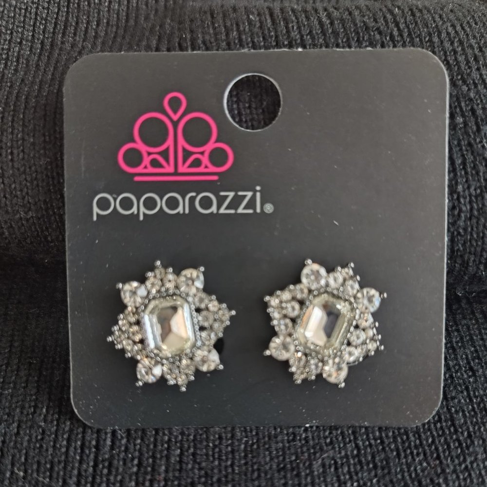 Clip-on faux earrings